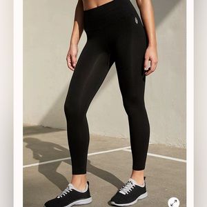 Free People Movement Good Karma Leggings in Solid Black